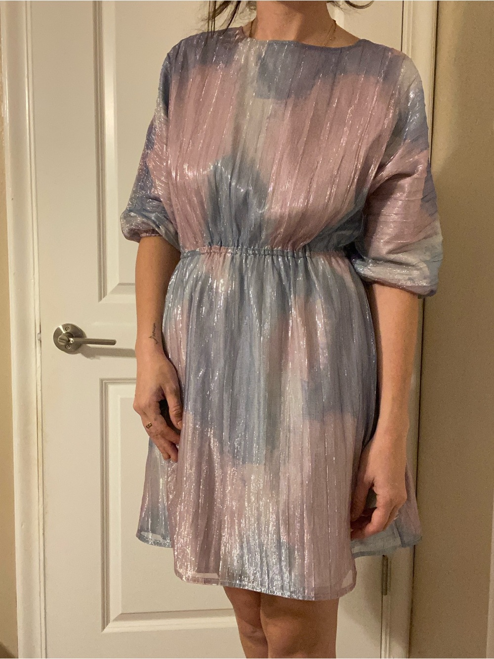 Pastel Spring Mini Dress - Picture 6 of 8